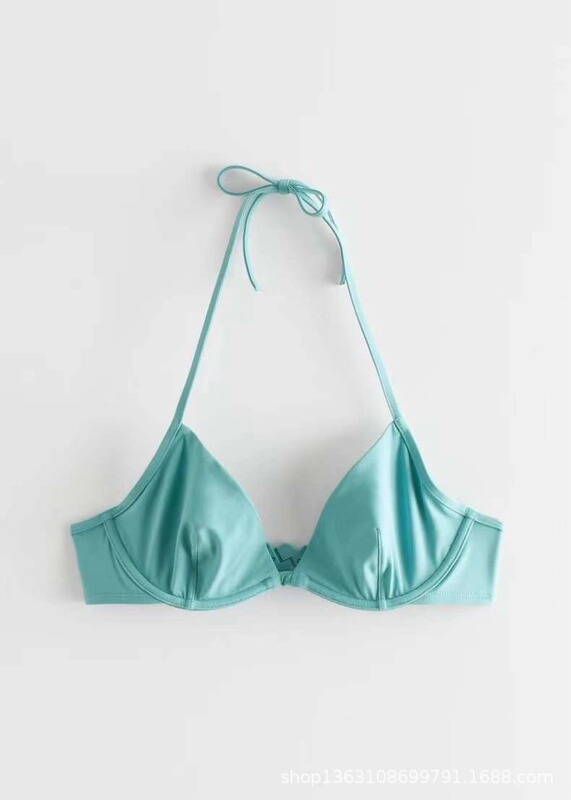 OS European and American high-end brand suit swimsuit color high-end lower body pants to recover three-dimensional