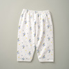 Spring autumn cartoon underwear for new born, double-sided children's set