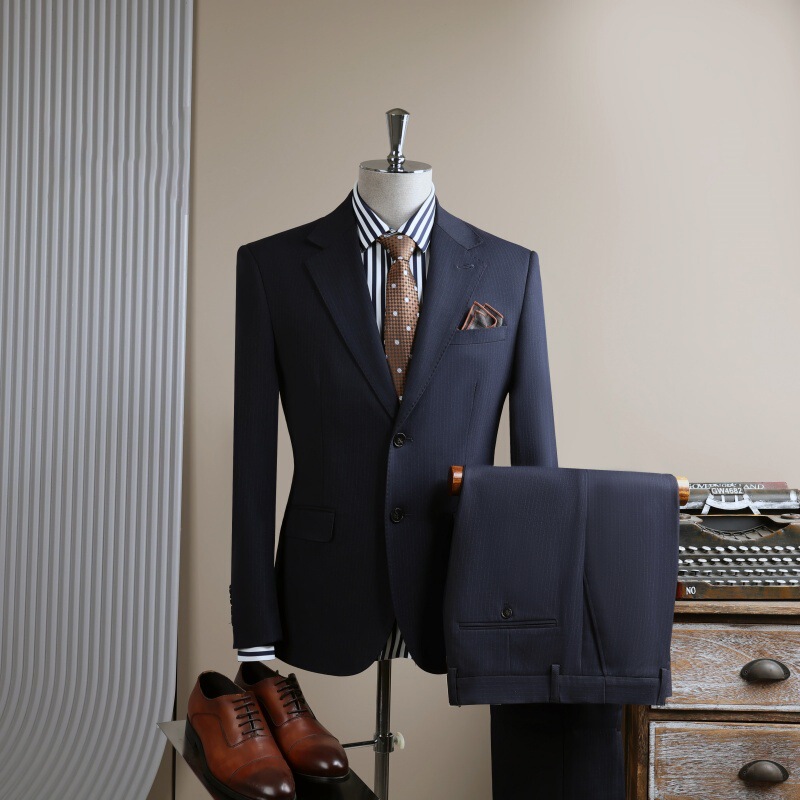 Men's Suit Set, Wedding Attire, Groomsmen Clothing, Business Suit, Professional Formal Wear, Slim Fit Men's Suit