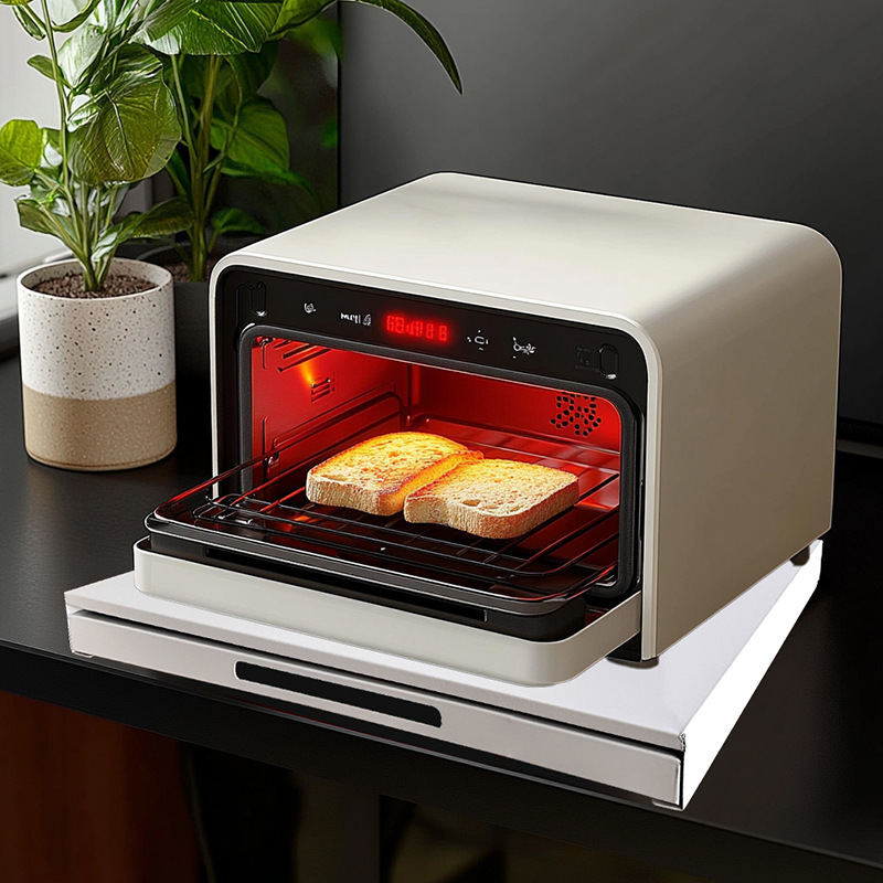Cocina multifuncional horno de microondas estante horno arroz cocina de extracción de platos de mesa de almacenamiento multicapa en el extranjero
