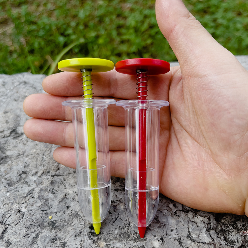 新型の針筒式の種まき器の神器の種まき器の育苗の手動の種まき器の穴の皿の野菜の種の園芸のツール|undefined