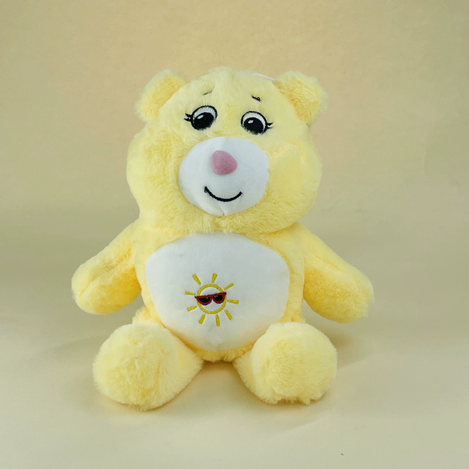 Cartoon appeases rainbow doll, plush toy