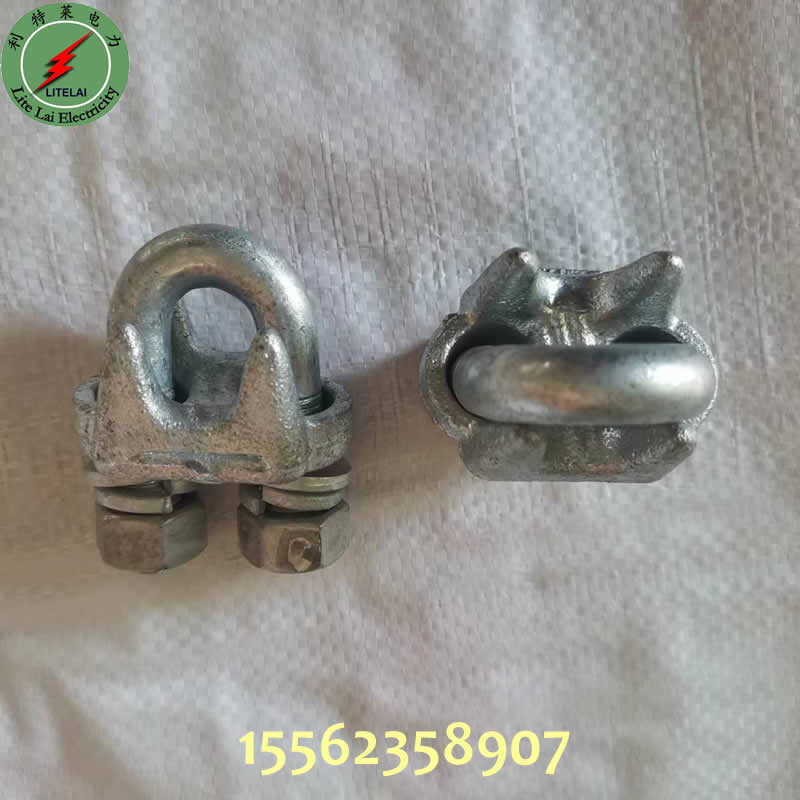 钢线夹子 钢绞线用卡子 JK-1 JK-2 JK-3 50钢绞线用卡子热镀锌