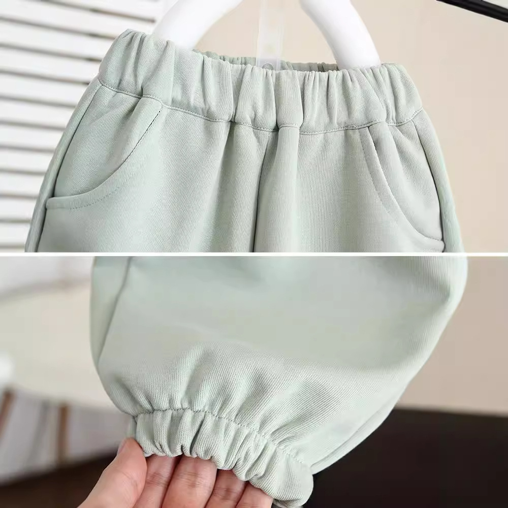 5985 traje de otoño para niños 2025 nuevo suéter atractivo de moda para niños de dos piezas ropa deportiva de primavera y otoño para niños