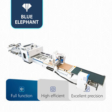好品质贴标钻切一体机 板式家具开料 双面打孔一体式设备 蓝象