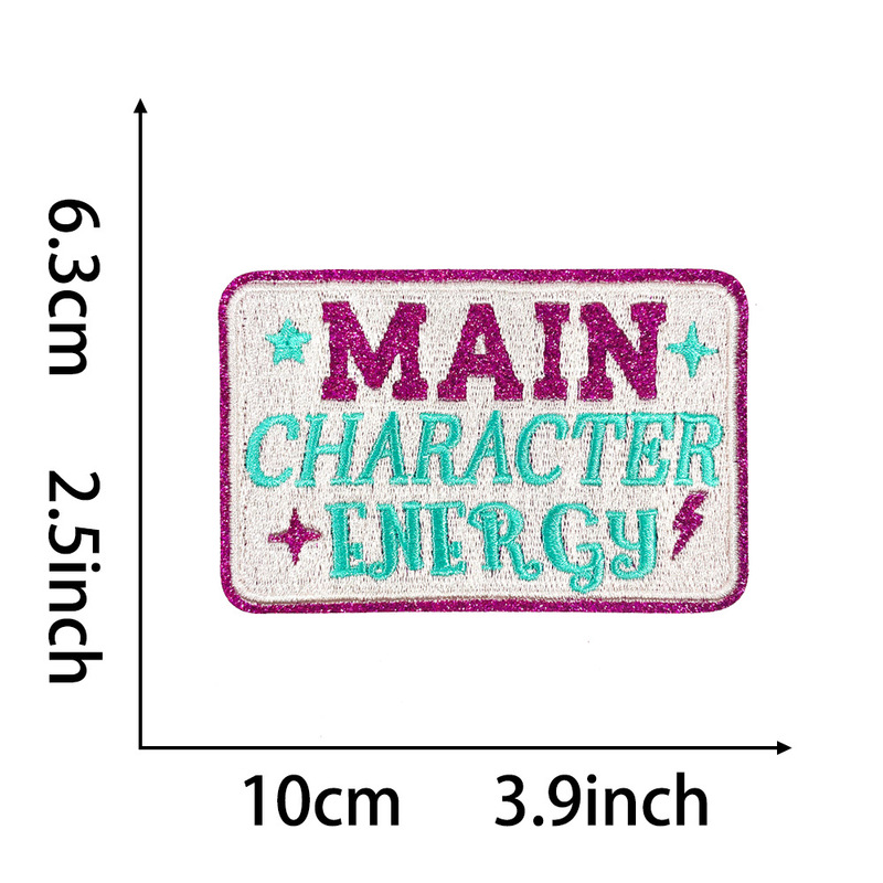 在庫あり 20 クロスボーダーピンク英字ゴールドレザーチェック柄トレンディな DIY 刺繍パッチアイロンスタイル|undefined