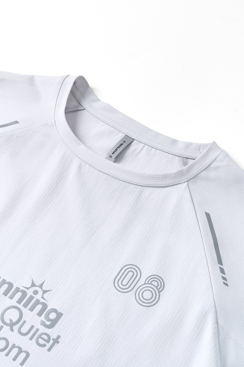 Inflation Reflective Raglan Long-Sleeve Tee