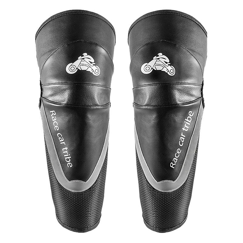 Equipo de protección de la motocicleta Riding rodillera a prueba de frío caliente equipo de la motocicleta almohadilla de la pierna a prueba de viento de invierno engrosada almohadilla del codo