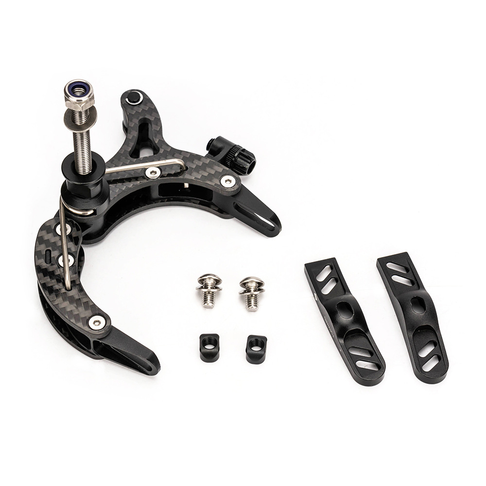 Dispositivo de freno C de clip de fibra de carbono ZTTO Adecuado para clip C de tela pequeña, clip de freno C ligero, freno hueco