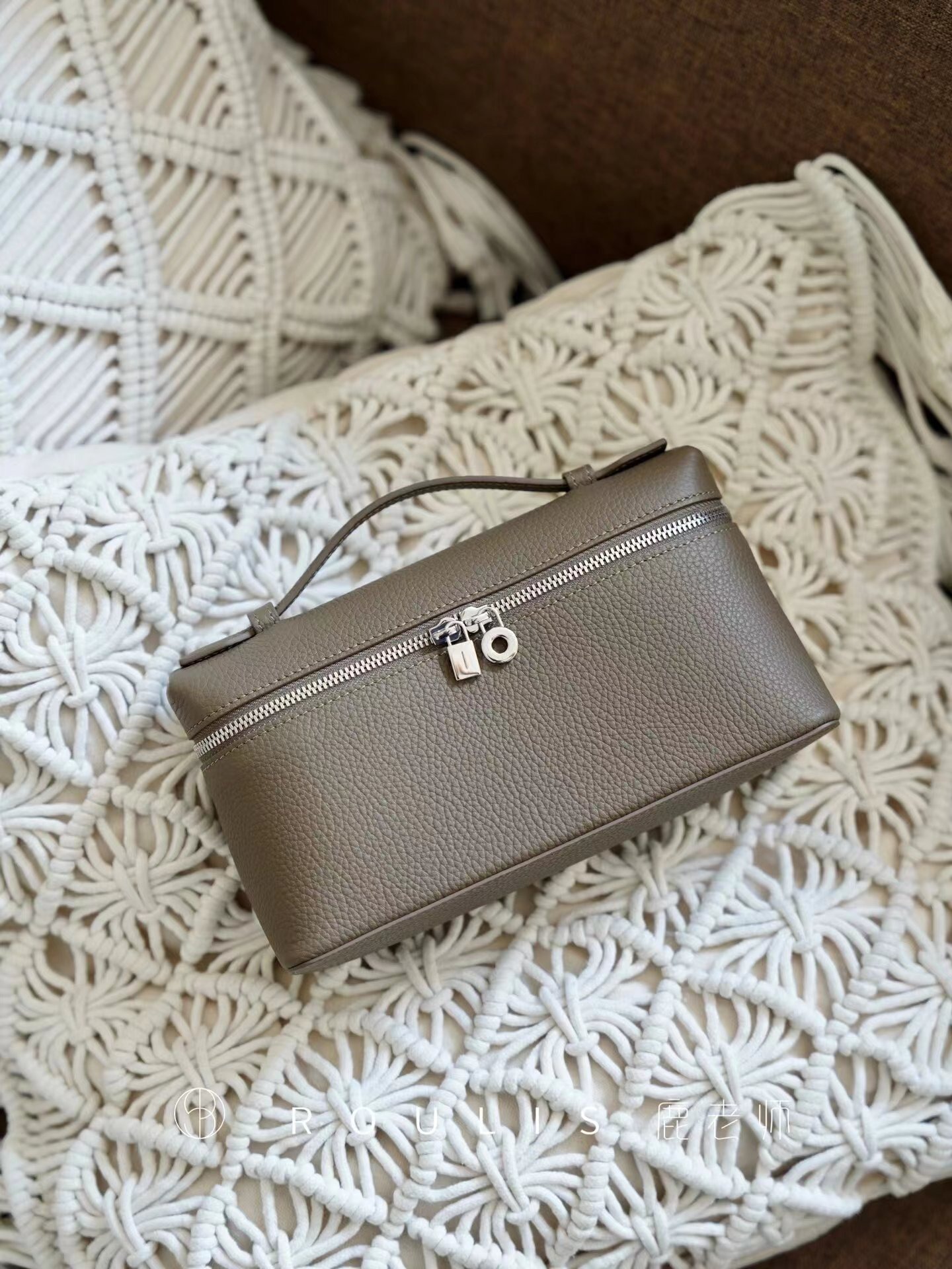 (LP19 silver buckle) Gravel ash