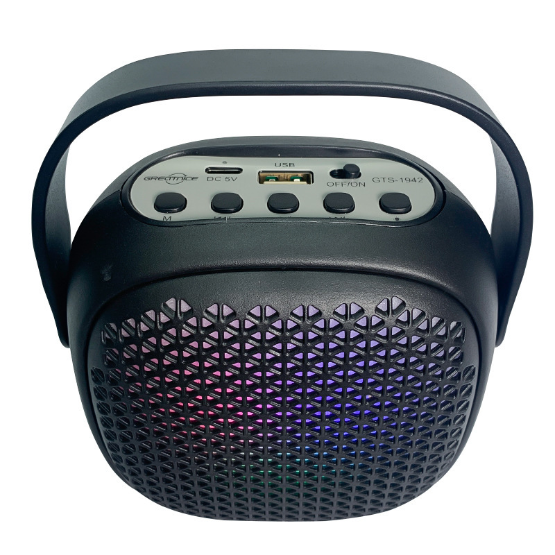 KTS 工場卸売 GTS シリーズ GTS-1942 屋外ポータブル 3inch Bluetooth スピーカー RGB|undefined