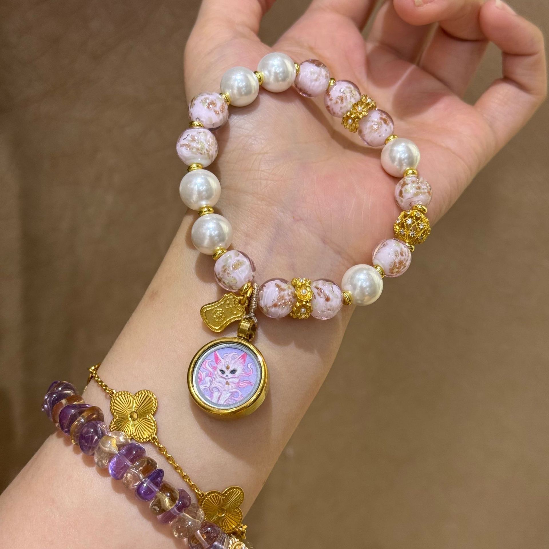 구미호 탕카 싱글 루프 스타일