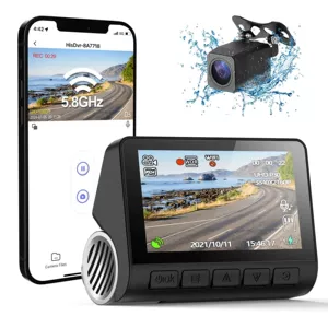 Spot V55 4Kwifi GPS 3,0-дюймовый IPS-экран с двумя объективами ночного видения A800S регистратор вождения