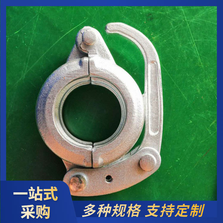 厂家批发双头抱箍 管夹 高压管箍重型管卡  胶管管夹