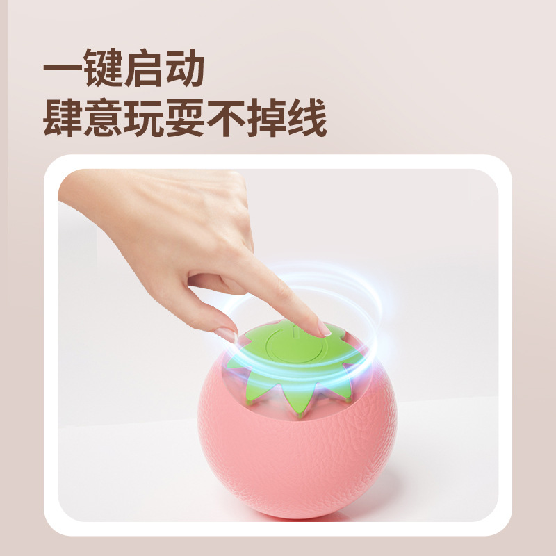 Juguetes para gatos inteligentes rodillos eléctricos bola de molienda de dientes limpiador de dientes interactivo desinfección mascota bola de juguete de silicona en stock al por mayor