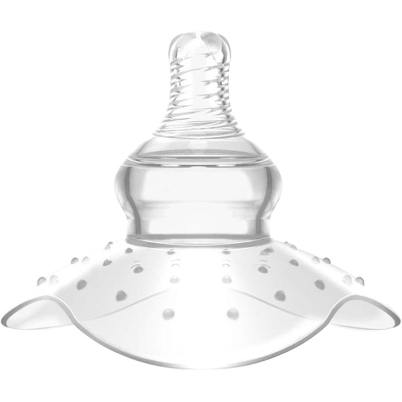 Nipple protection cover Lactation inverted feeding auxiliary nipple silicone anti-bite protection milk shield triangle box