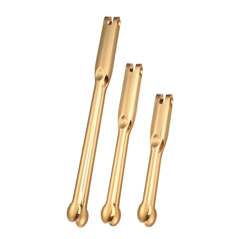 Clips de barbacoa coreana clips de acero inoxidable clips de barbacoa cocina alargada clips de alimentos clips de carne de barbacoa clips especiales