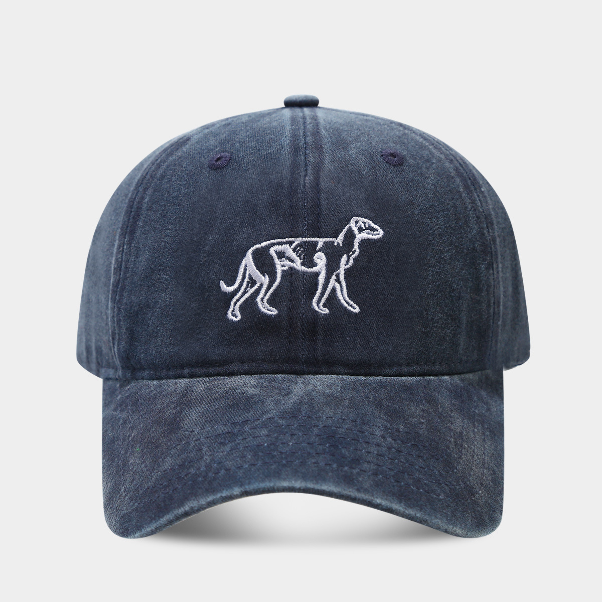 Gorra de visera para mujer primavera y verano deportes al aire libre ocio sombrero para el sol de techo suave pareja gorra de béisbol retro bordada para perros