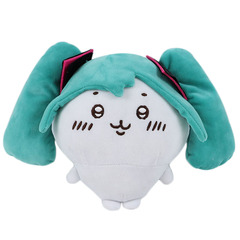 新品チイカワ合体初音ミクフフフカフワフワぬいぐるみ自嘲クマ小足玩具人形