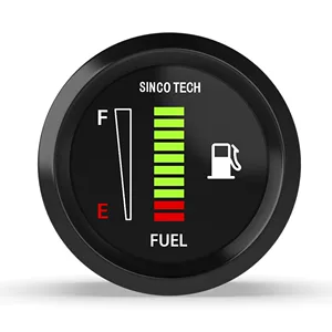 Cross-Border Hot-Selling 2-Inch 52mm Car Oil Gauge Led Oil Level Meter 12V Car Instrument Modification Instrument