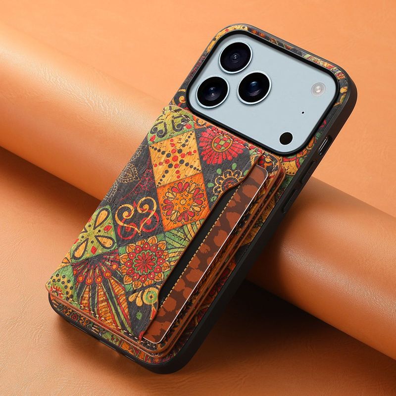 Denior适用iPhone17Pro手机壳苹果15plus插卡16防指纹17保护套Air|undefined