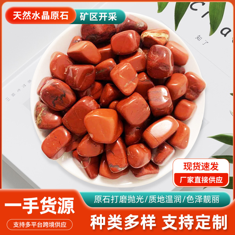 Natural Crystal Gravel, Raw Stone Polished Rolling Stones, Various Materials, Kidsren's Gemstones, Fish Tank Decoration, Landscaping Stones