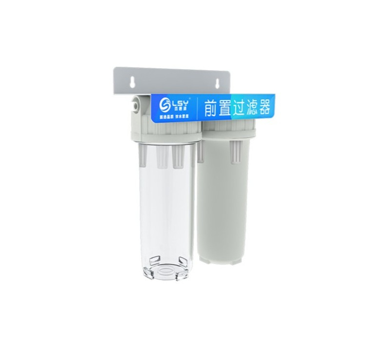 Purificador de agua de la cocina hogar de 10 pulgadas Filtro frontal de tres niveles purificador de agua del grifo purificador de agua filtro Filtro de botella elemento