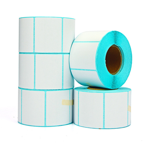 Electricity supplier warehouse thermal self-adhesive label paper milk tea self-adhesive stickers 60*40*800 sheets single row