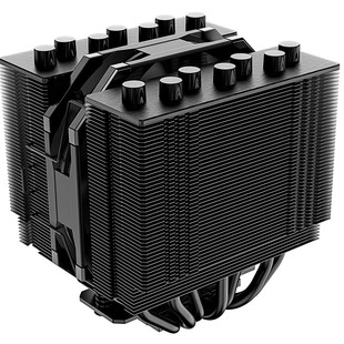 Se-207-xt SLIM BLACK Soul BLACK Twin Towers 7 Heat Pipe itx Radiator 1700 am4 2011