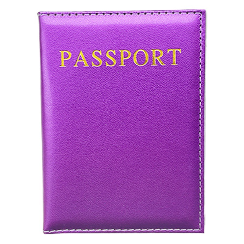 Cubierta de pasaporte de viaje creativo unisex de gran capacidad multifuncional titular de la tarjeta