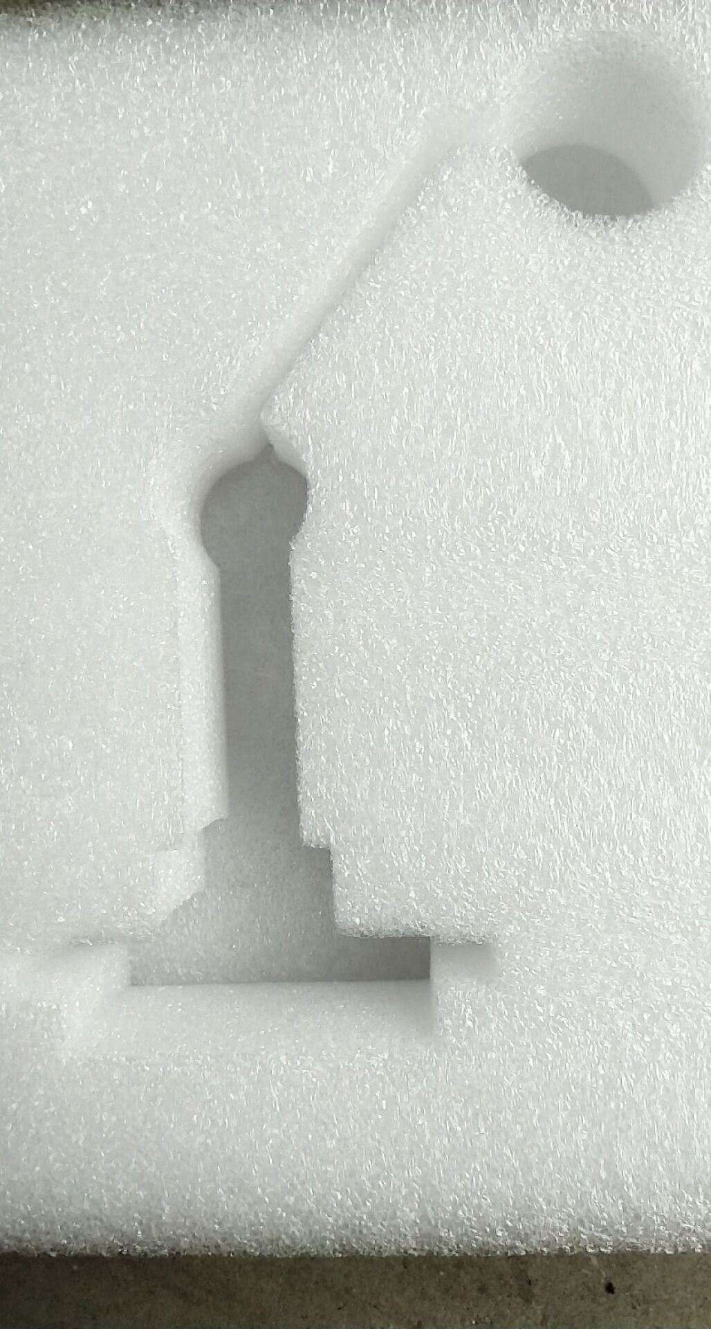 厂家供应白色珍珠棉成型异形缓冲包装泡沫/模具成型包装泡沫