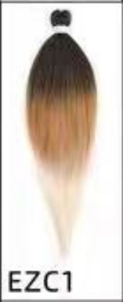 EZ color pelucas grandes trenzas pre estiradas crochet trenzas pre estiradas africanas trenzas sucias