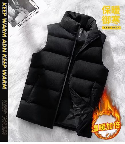 Picking up tail orders, men's and women's clothing boutique, export-style stand-up collar down jackets, padded vests, warm jackets, cotton coats