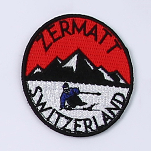 Outdoor Adventure Personality Sticker Toothbrush Embroidery Computer Double-Sided Embroidered Clothing Patch Supply DIY Creative Pin
