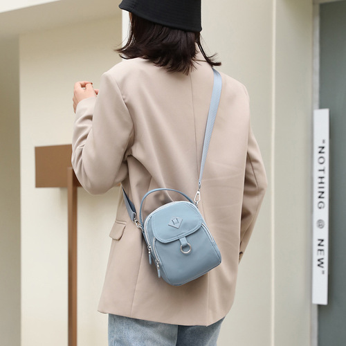 Bag Lady  New Trend Crossbody Bag Mother's Day Gift Casual Versatile Waterproof Korean Style Multi-Layer Crossbody Bag