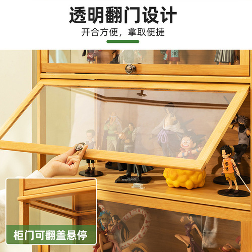 Hand-made display cabinet Lego acrylic display rack display cabinet smoke cabinet non-glass model toy storage shelf
