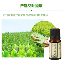 艾草精油批发厂家直供10ml身体复方精油滋润按摩肩颈调理艾叶精油