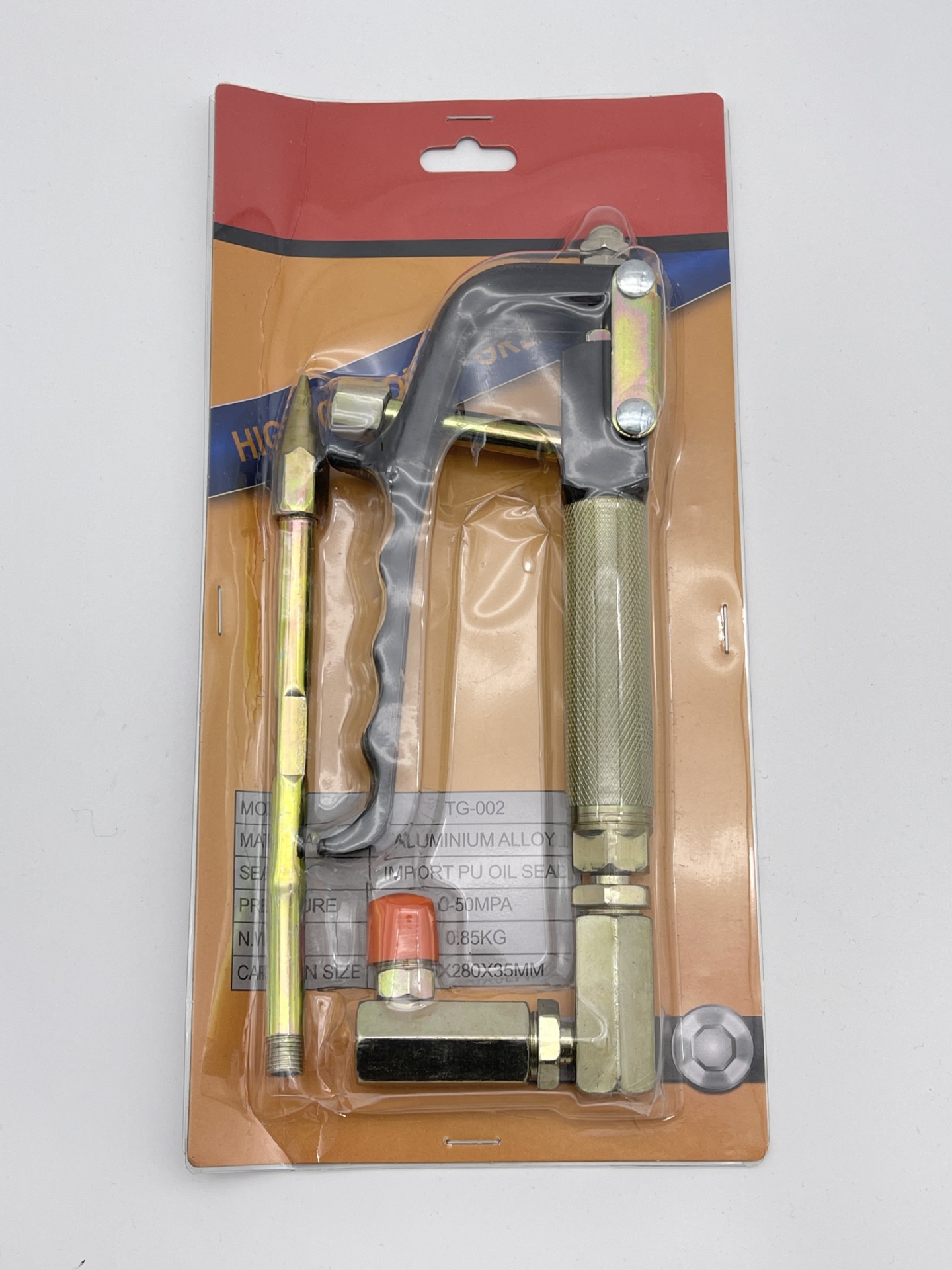 Cabeza de pistola de mantequilla universal, inyector de aceite neumático de alta presión, boquilla de mantequilla, tubería de aceite, accesorios de máquina de mantequilla eléctrica.