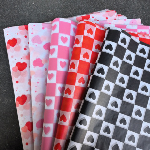 New valentine's day 10 a bag of gift packaging Sydney paper love printing copy paper tissue paper 50X70CM