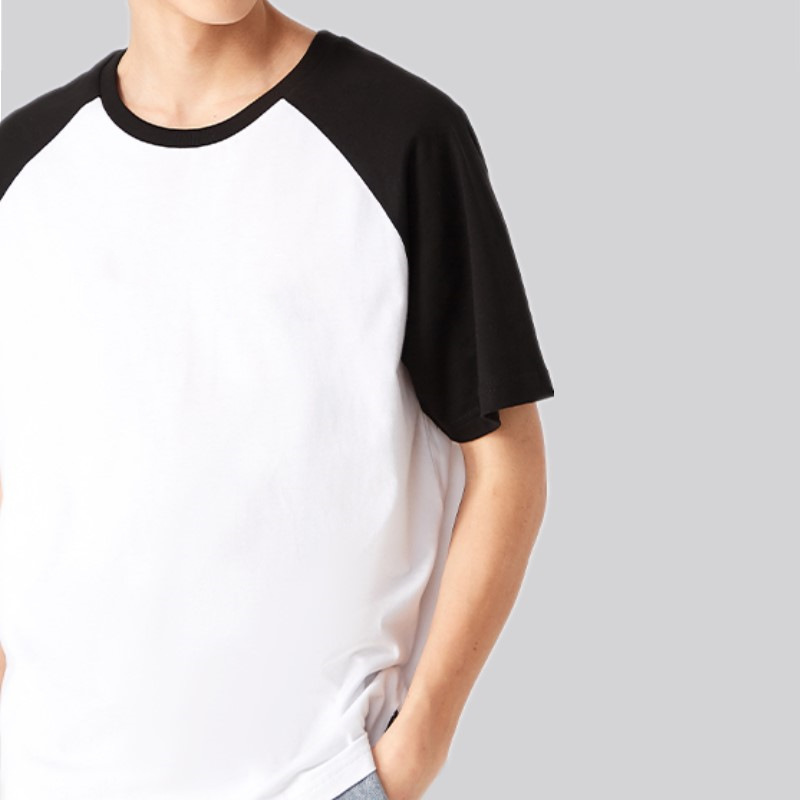 T60 ) 230g Heavy new pattern Couples dress men's wear Hit color Raglan Short sleeved T-shirt man leisure time jacket Influx of women