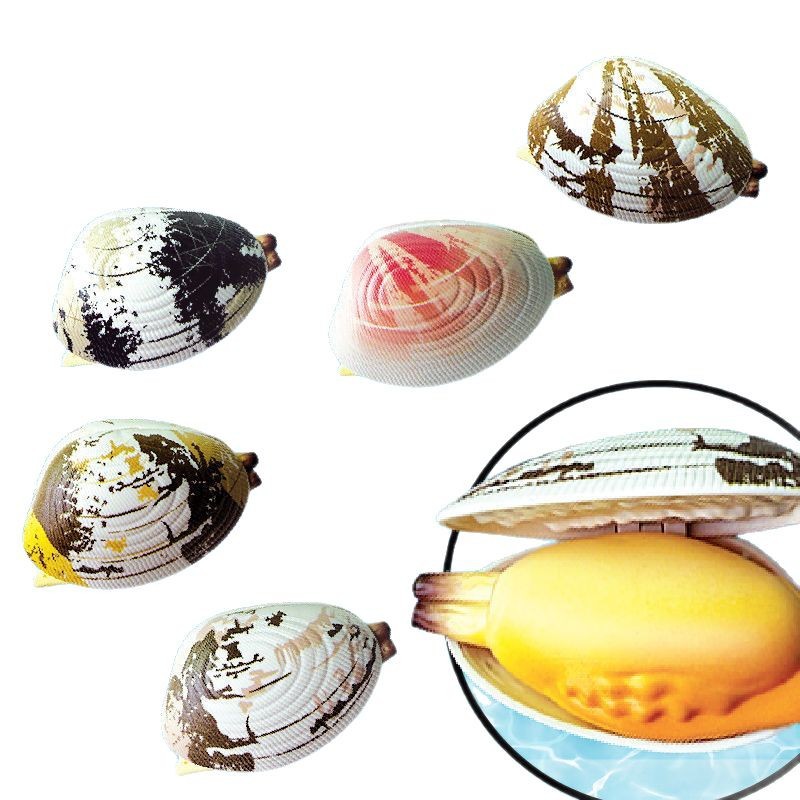 Simulado spray de agua almejas pistola de agua juguete complicado para niños sesenta pistola de agua verano al aire libre playa juego de agua juguete pequeño