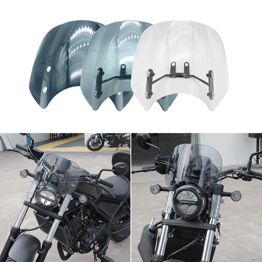 Suitable for Honda Rebel Cmx 500 300 2020-2021 Modified Windshield Goggles Deflector Cover