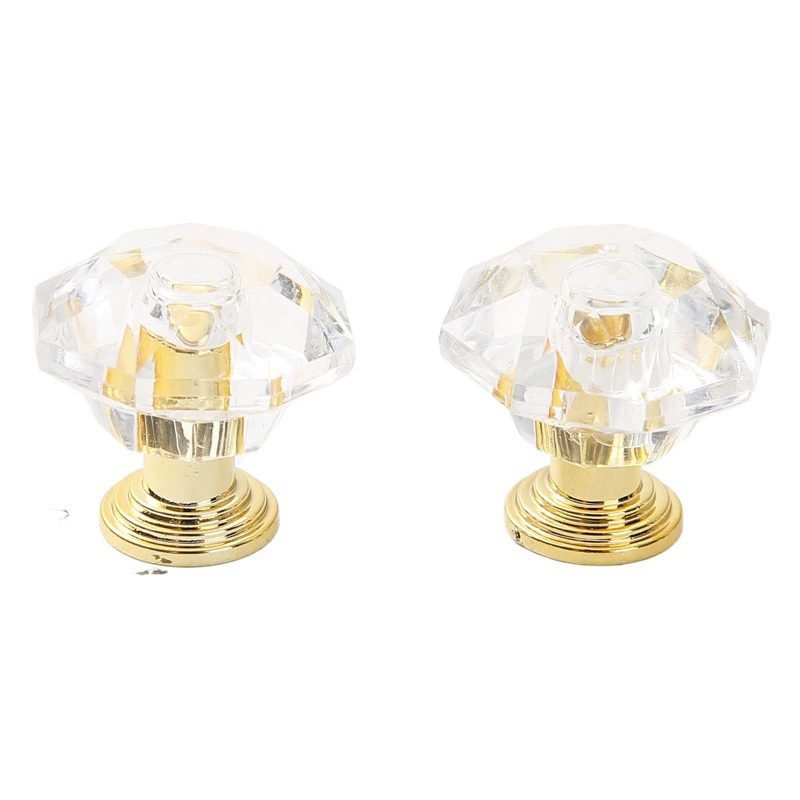 Yixin прозрачный твердый акриловый шар, ручка для витрины, акриловая ручка из плексигласа, прозрачная алмазная ручка, заводская