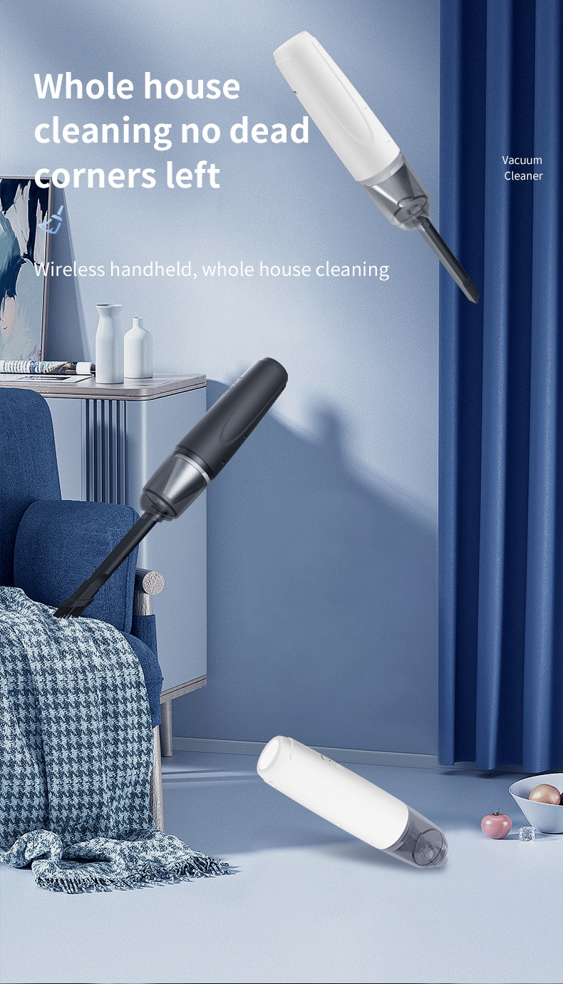 Car Wireless Vacuum Cleaner Multi-Functional Powerful Blowing and Suction All-In-One Household Small Handheld High-Power Dust Blower