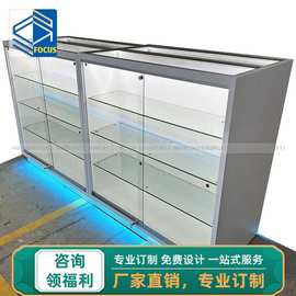 2024年定制新款香烟雪茄展示柜中岛柜烟酒柜烟酒柜烟柜台烟草展示
