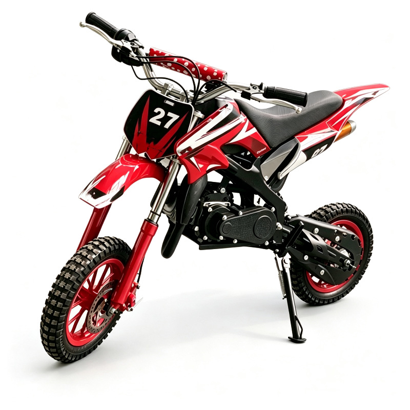 49Cc Two-Stroke Children's Mini High-Performance Two-Wheeled Off-Road Mountain Motorcycle Manufacturer's Supply for Cross-Border E-Commerce