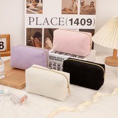 クロスボーダー新しいシンプルな女の子ポータブルインターネットセレブファッション化粧品袋インスタイル大容量多機能収納袋
