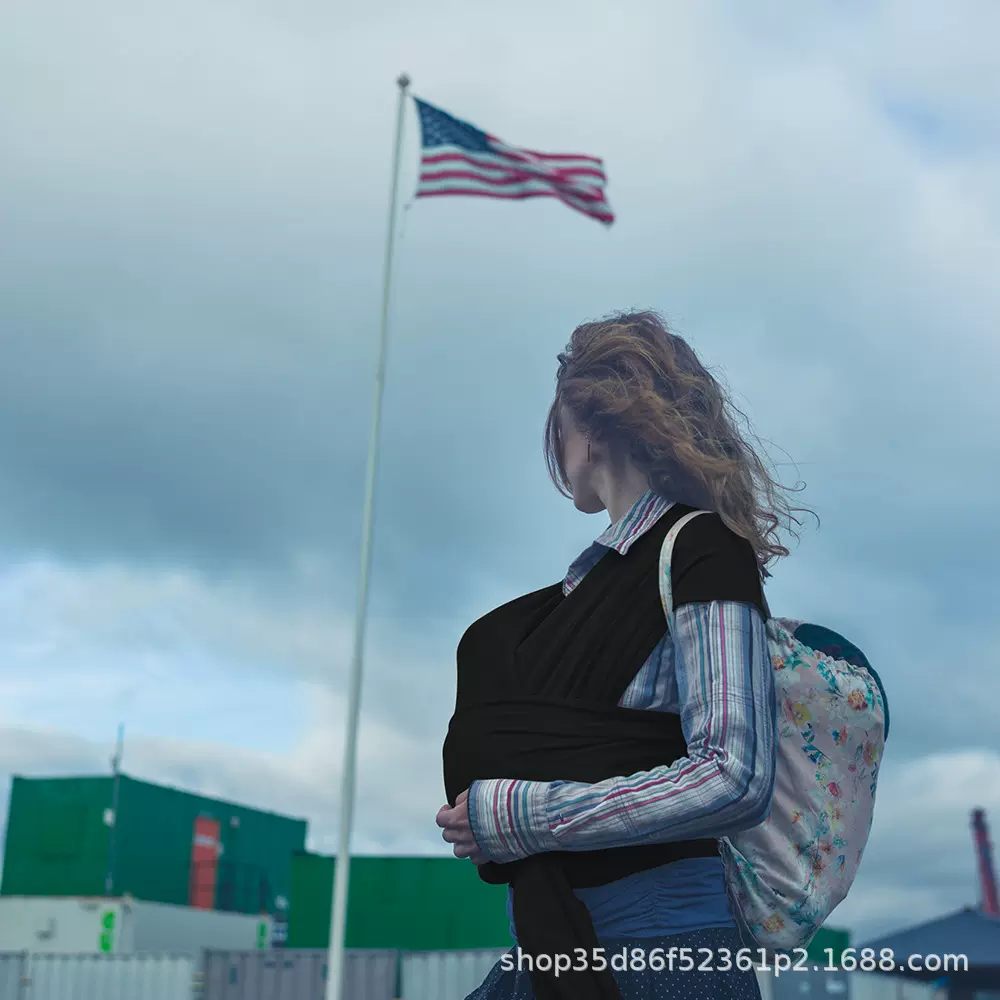 厂家直销跨境热卖婴儿背巾西尔斯wrap前抱式初新生宝宝多功能背带