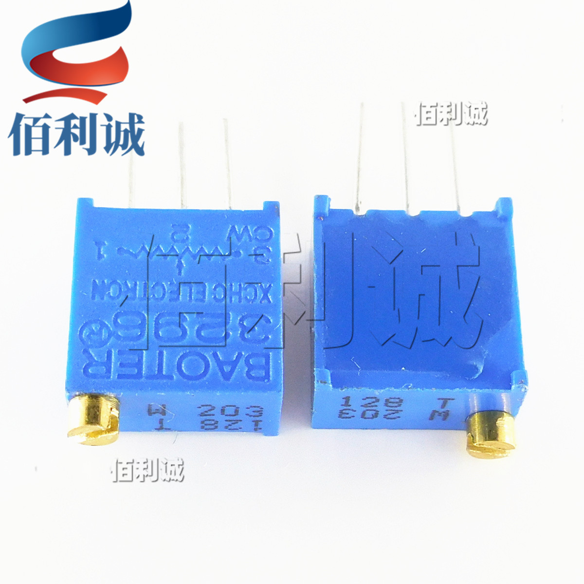 3296W-203 20K欧姆 顶调 精密可调电位器 BOURNS/邦思 全新现货