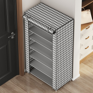 Simple Shoe Rack for Dormitory, Economical Household Dust-Proof Multi-Layer Storage Shoe Cabinet, Modern Simple Doorway, Good-Looking Indoors